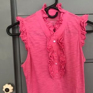 Lilly Pulitzer Witherbee polo pink